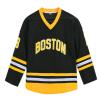 Men's Boston Happy Gilmore 18 Adam Sandler 1996 Movie Hockey Jersey Black Stitched (Black, XL, x_l) view 4