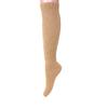 AWS/American Made Slouch Scrunch Lightweight Socks for Women Shoe Size 5 to 10 (Beige - 3 Pair) view 2