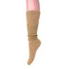 AWS/American Made Slouch Scrunch Lightweight Socks for Women Shoe Size 5 to 10 (Beige - 3 Pair) view 3