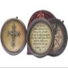 Baptism Gift Engraved Cross and Be Strong and Courageous, Jeremiah 29:11 Confirmation Gift Ideas, Uplifting | Heavenly Gift of Faith. The Perfect Baptism Gift, Missionary, Birthday (Joshua 1:9-11) view 3
