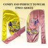 CROWN Art Silky Anime Durag with Long Wide Tails and Quadruple Stitching - Satin Fabric Du Rag for Comfort Compression,Yspnge Large view 4