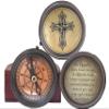 Baptism Gift Engraved Cross and Be Strong and Courageous, Jeremiah 29:11 Confirmation Gift Ideas, Uplifting | Heavenly Gift of Faith. The Perfect Baptism Gift, Missionary, Birthday (Jeremiah 29:11) view 1