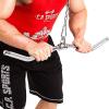 ZXFF 71cm-LAT Pull-Down Lever Handle Accessories, Rotatable Triceps Pressure Lever with Rubber Handle, Pro-Grip Rotating Crank Lever, Non-Slip Handle Home Fitness Equipment (Size : L71cm) view 4