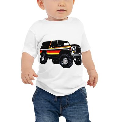 1979 Retro Sunset Bronc Truck Baby Jersey Short Sleeve Tee