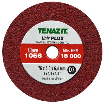 Austromex 1056 INOX UNIX WHEEL 3x1 / 4x1 / 4 "D7 UNIXPLUS
