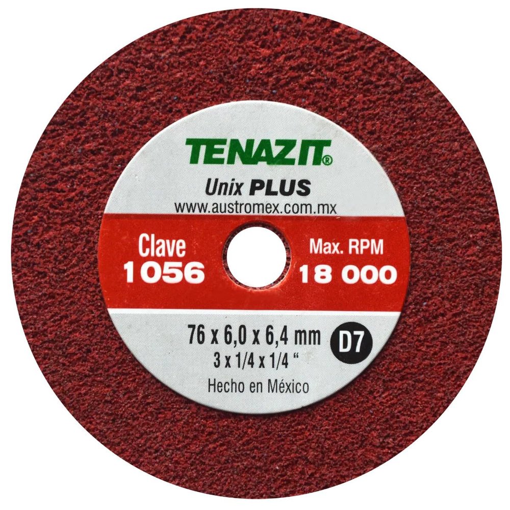 Austromex 1056 INOX UNIX WHEEL 3x1 / 4x1 / 4 "D7 UNIXPLUS