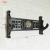 VIGAN 1/2/3 Layer Wall Mount Samurai Sword Holder Dragon Pattern Katana Stand Bracket (1-Tier) view 2