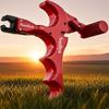 NoxDyn Archery Compound Bow Release 360 Rotatable Thumb Release for Hunting Accessories (Red) view 2