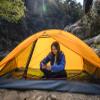 KAZOO Waterproof Backpacking Tent Ultralight 1 Person Lightweight Camping Tents 1 People Hiking Tents Aluminum Frame Double Layer (Eco-Friendly Fabric) (Bright Yellow) view 4