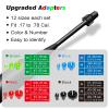 StrongTools Professional Green Laser Boresighter, 24 Adapters & Button Switch, Universal for 0.17 to 12GA, High-Visibility Day-Bright Boresight for Hunting and Range view 3