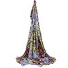 Aerial Yoga Hammock Aerial Pilates Silk Yoga Swing Set include Carabiners daisy Chain, Pose Guide 5.5 yards Set (Mandala flower) view 4