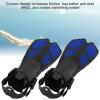 1 Pair Swimming Fins Adjustable Diving Flippers Open Heel Long Snorkeling Flippers Dive Fins(MD) view 2
