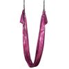 Aerial Yoga Hammock Aerial Pilates Silk Yoga Swing Set include Carabiners daisy Chain, Pose Guide 5.5 yards Set (Stone flower) view 3