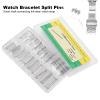 0.9mm watch bracelet split pin 304 stainless steel watch parts assortment 8-27mm watch band adjustment watch band top spring split pin parts watch top spring spring view 3
