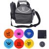 CROWN ME Disc Golf Set with 6 Discs and Mini Disc and Starter Disc Golf Bag view 1