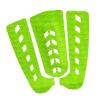 3Pcs/Set Anti-Slip Surfboard Traction Pad Stomp Pad Non Slip Skimboard Pad Surfboard Accessories (Color : Green as described) view 1
