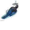 Z-Man Project Z Chatterbait 3/4 oz Black Blue CB-PZ34-08 Chatter Bait Jig view 1