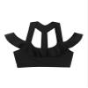 Freebily Kid Big Girl Yoga Sport Bra Top U Neck Shoulder Strap Camisole Vest Training Bras Athletic Crop Tops Dancewear Black 14 Years view 3