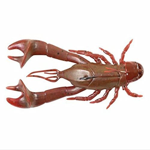 Northland Tackle Mimic Minnow Critter Craw 1/8 oz - Red Craw - Bass Jig