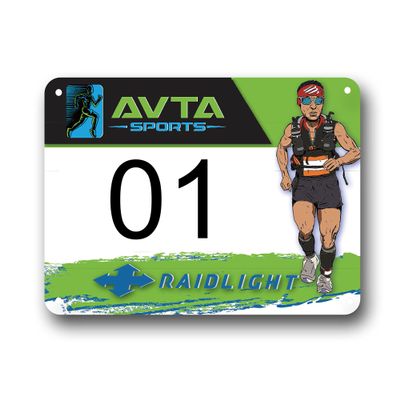 Array Stars Set of 1000pcs of Custom Race Bibs Personalized Full Color Printed Race Numbers, Running Bibs (Size 8"x6", 1000pcs)