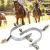 Roping Spur, West Rustproof Hunt Spur, for Men Women Equestrian Racecourse view 1