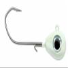 VMC SLJ Sleek Jig 3/8 oz - Glow - Pack of 4 Jig Heads view 1
