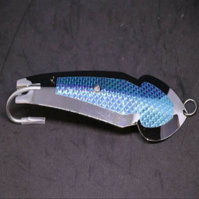 Luhr Jensen Tony Accetta Pet Spoon 21 - Chrome Blue Prism - 8'' Spoon Length
