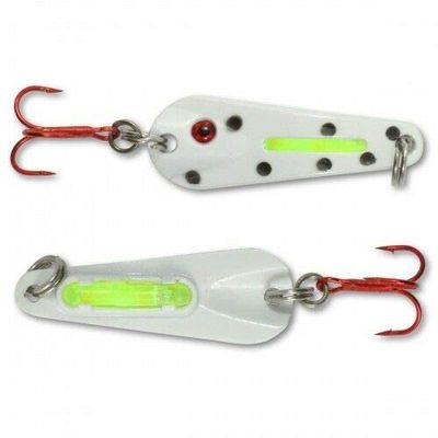 Northland Tackle Glo Shot Spoon Dalmation GSS4-31 1/4 oz Ice Fishing