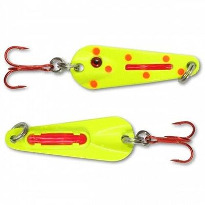 Northland Tackle Glo Shot Spoon Melonball GSS4-810 1/4 oz Ice Fishing