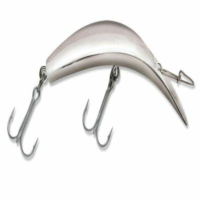 Luhr Jensen Kwikfish Non-Rattle K14 - Silver - 4 1/4'' Salmon Lure