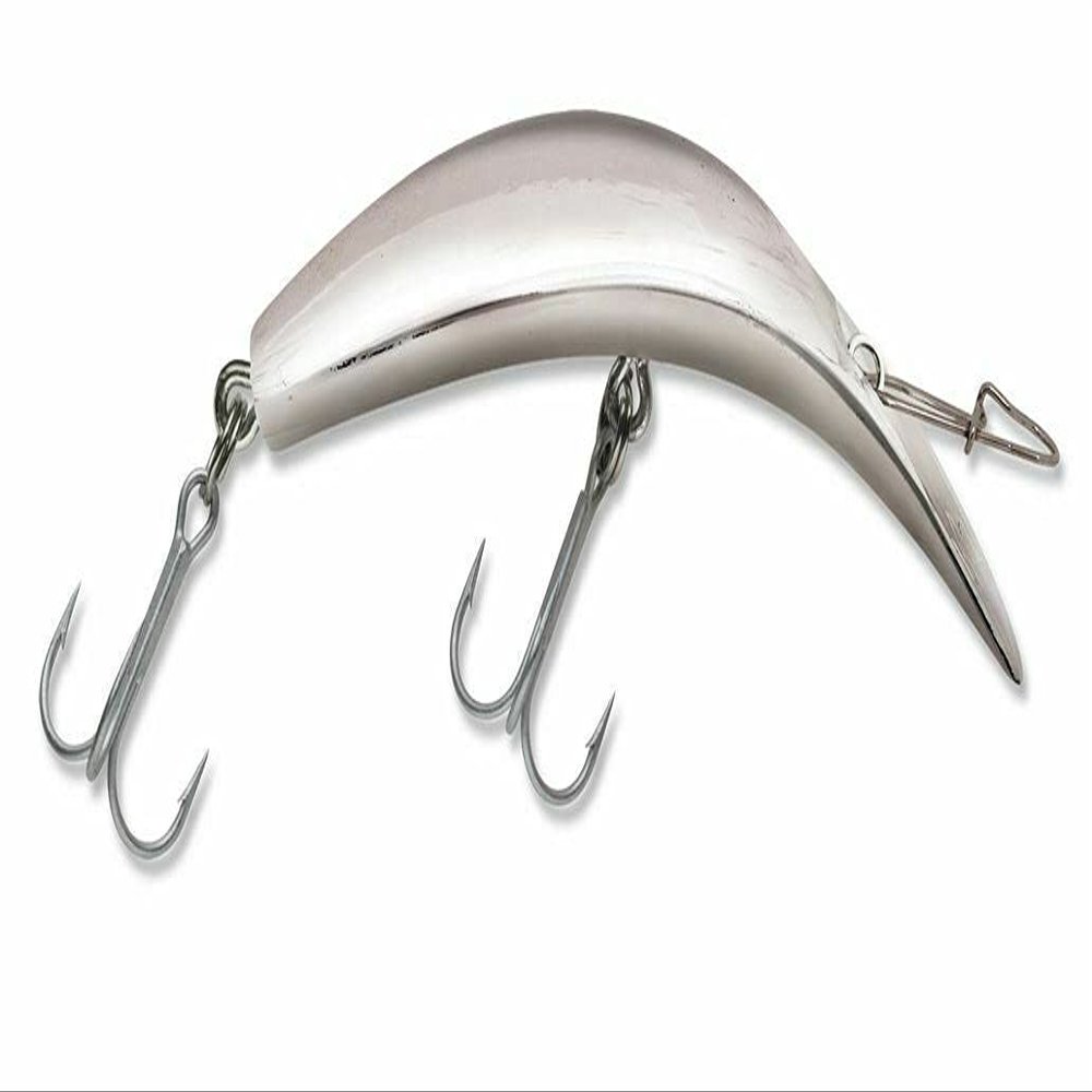 Luhr Jensen Kwikfish Non-Rattle K14 - Silver - 4 1/4'' Salmon Lure