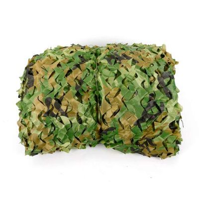 Camouflage Net Polyester Surface Nylon String Net Backing Reinforcement for Garden Roof Car Cover Outdoor Camping 8 * 8m(26FT*26FT)