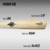 HAKUSOH Spark Magnum H110 Maple Wood Baseball Bat [Dropweight -2.5] [Manufactured in Japan] (33) view 3