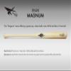 HAKUSOH Spark Maple Wood Baseball Bat [Made in Japan] [Dropweight -1.5~2.5] [Made in Japan] (H110 Magnum 34'') view 2