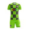 ORKY Men Soccer Jersey with Short, Kids Customize Name Number Team Uniform, Croatia Fan Boy Girl Sport Shirt (Gray, 5XL view 1