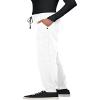 KOI Next Gen Good Vibe Women's 7-Pocket Stretch Jogger White XL view 2