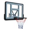 Wall-Mounted Mini Basketball Hoop, Easy-to-Install Indoor and Outdoor Adult and Kids Backboard Training Rack with Sturdy Bracket