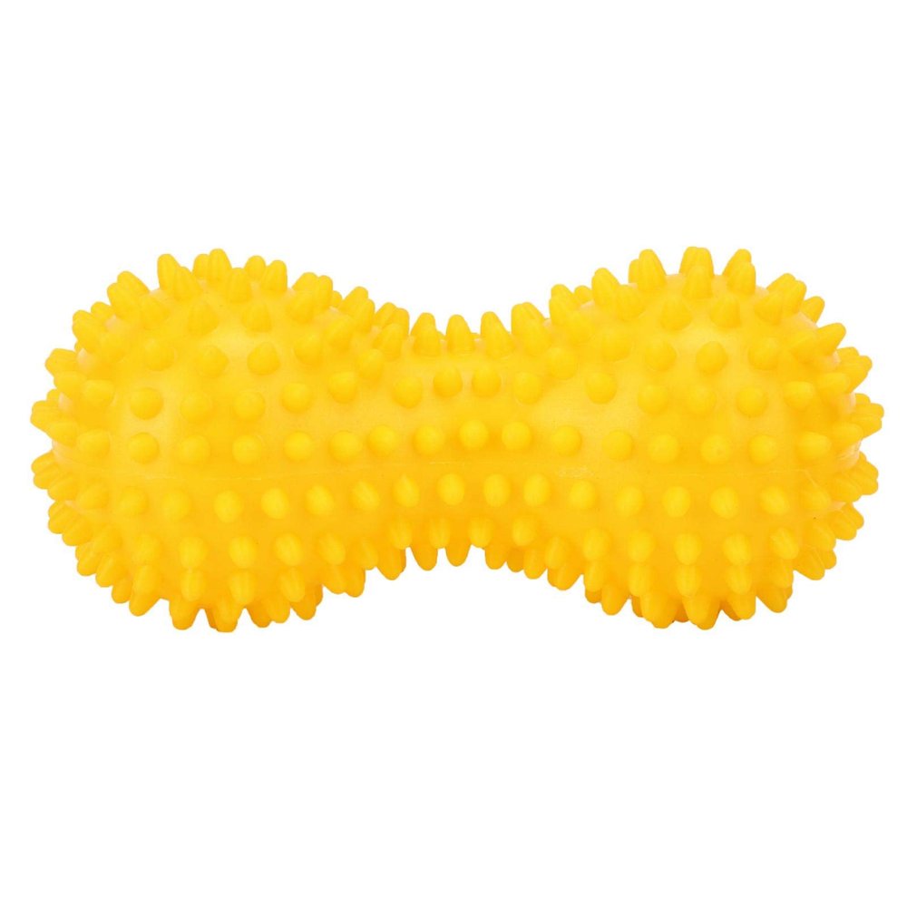 Leftwei Massage Ball, PVC Yoga Spike Ball Spiky Massage Ball Fascia Ball Peanut Massage Ball for Body Training
