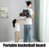 Basketball Rim Children's Mini Basketball Hoop and Goal, Wall-Mounted Indoor Shooting Game Set, Boy and Girl Bedroom (Size : Style2) view 2