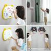 Basketball Rim Children's Wall-Mounted Basketball Hoop, Mini Basketball Hoop with A Ball On The Indoor Door, You Can Draw Pictures (Size : Style1) view 4