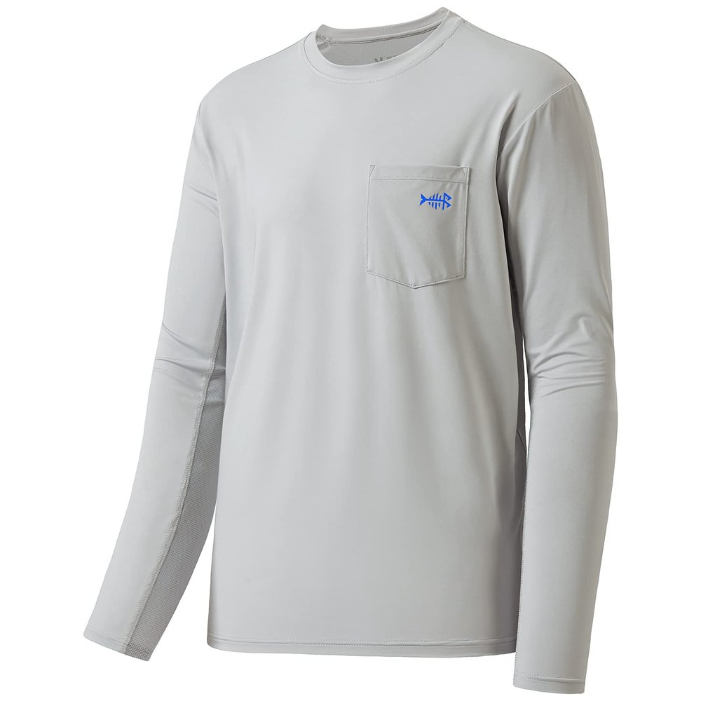 BASSDASH Mens UPF 50+ Performance Long Sleeve T-Shirt UV Sun Protection Fishing Hiking Sports Shirts