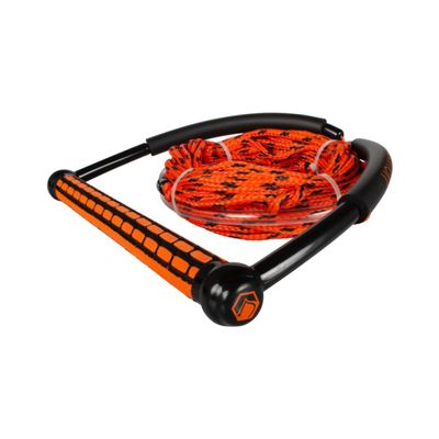 Liquid Force 2026 TR9 (Orange) Wakeboard 65 Foot Rope and Handle Combo