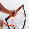 Liquid Force 2026 TR9 (Orange) Wakeboard 65 Foot Rope and Handle Combo view 3