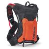 USWE Moto Hydro 3L Hydration Pack with 2.0L/ 70oz Water Bladder, a High End, Bounce Free Backpack for Enduro and Off-Road Motorcycle, Black Orange view 1