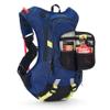USWE Moto Hydro 8L Hydration Pack with 3.0L/ 100oz Water Bladder, a High End, Bounce Free Backpack for Enduro and Off-Road Motorcycle, Black Blue view 3