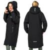 PARCCA BLACK MEDIUM Insulated Parka Jacket Men's, Women's Unisex Waterproof Oversized Adult Change Robe With Zip-off Sleeves For Kayaking, SUP, Surfing, Swimming, Camping, Outdoor Sports & Activities view 1
