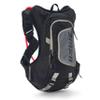USWE Moto Hydro 8L Hydration Pack with 3.0L/ 100oz Water Bladder, a High End, Bounce Free Backpack for Enduro and Off-Road Motorcycle, Black Grey view 1