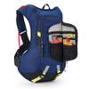 USWE Moto Hydro 12L Hydration Pack with 3.0L/ 100oz Water Bladder, a High End, Bounce Free Backpack for Enduro and Off-Road Motorcycle, Black Blue view 3