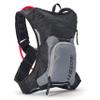USWE Moto Hydro 3L Hydration Pack with 2.0L/ 70oz Water Bladder, a High End, Bounce Free Backpack for Enduro and Off-Road Motorcycle, Black Grey view 1