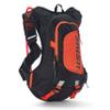 USWE Moto Hydro 8L Hydration Pack with 3.0L/ 100oz Water Bladder, a High End, Bounce Free Backpack for Enduro and Off-Road Motorcycle, Black Orange view 1